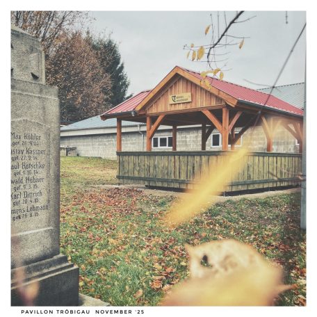 Holz Pavillon Tröbigau November `25