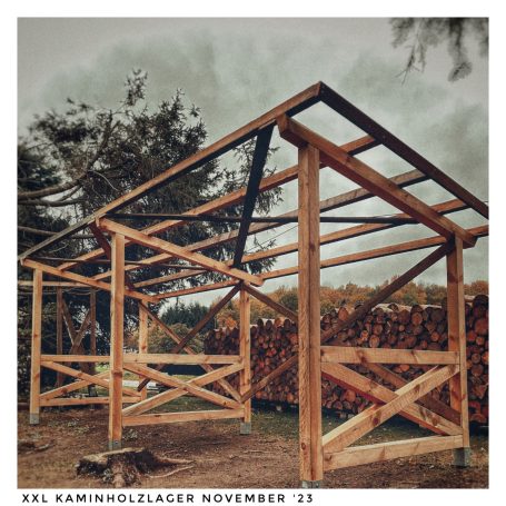 XXL Kaminholzlager 