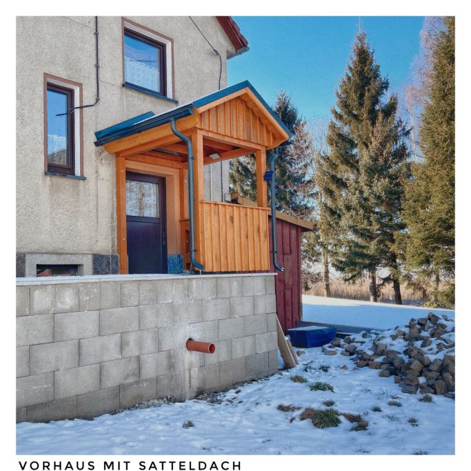 Vorhaus mit Satteldach Vorhaus mit Satteldach