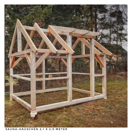 Sauna-Häuschen 210x290